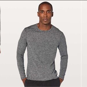 Lululemon Drysense Mesh Long Sleeve
Heathered Black